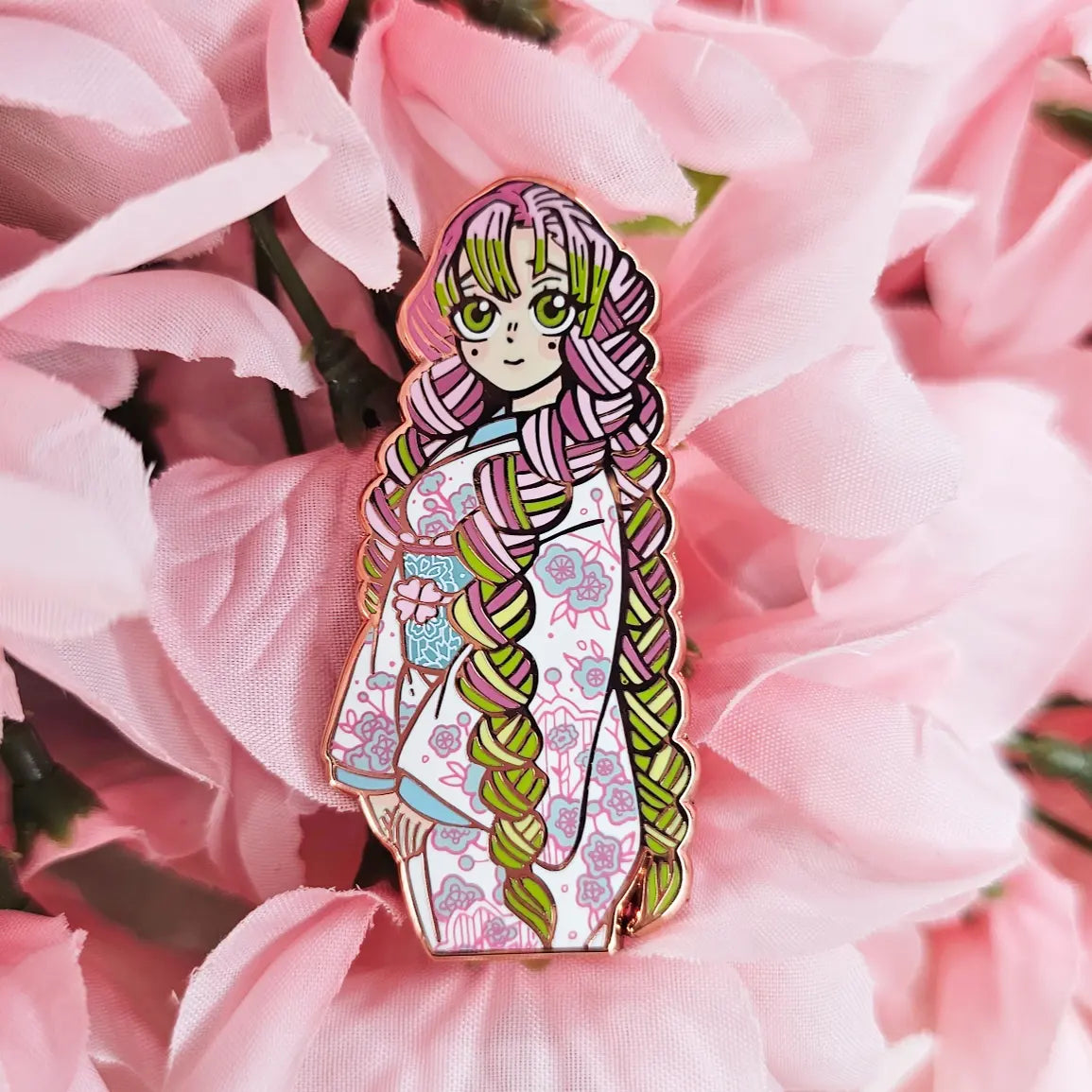 LWC Love Girl Topper Enamel Pin