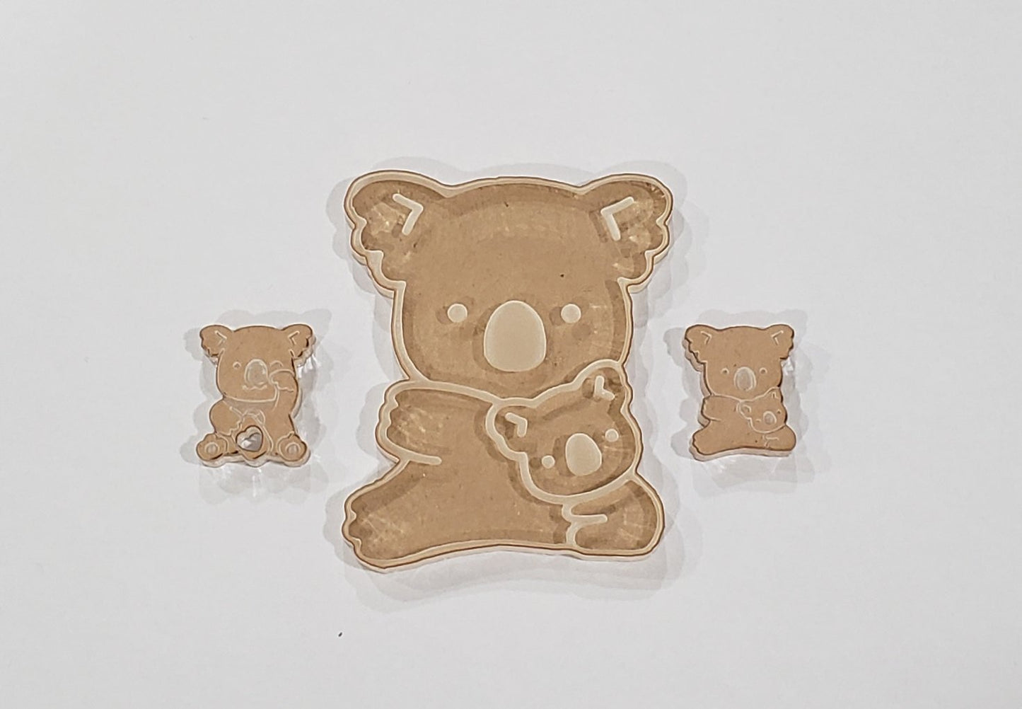 LWC Mama and Baby Koala PREORDER Mold 3 Inch and 1 Inch Sizes