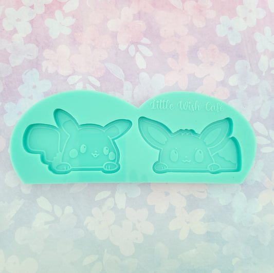 LWC Peek-at-chu and Fox Silicone Mold