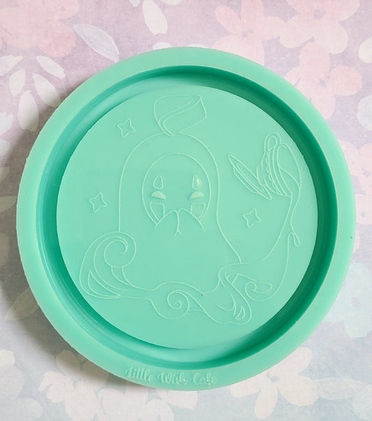 LWC Tea Time Coaster Silicone Mold