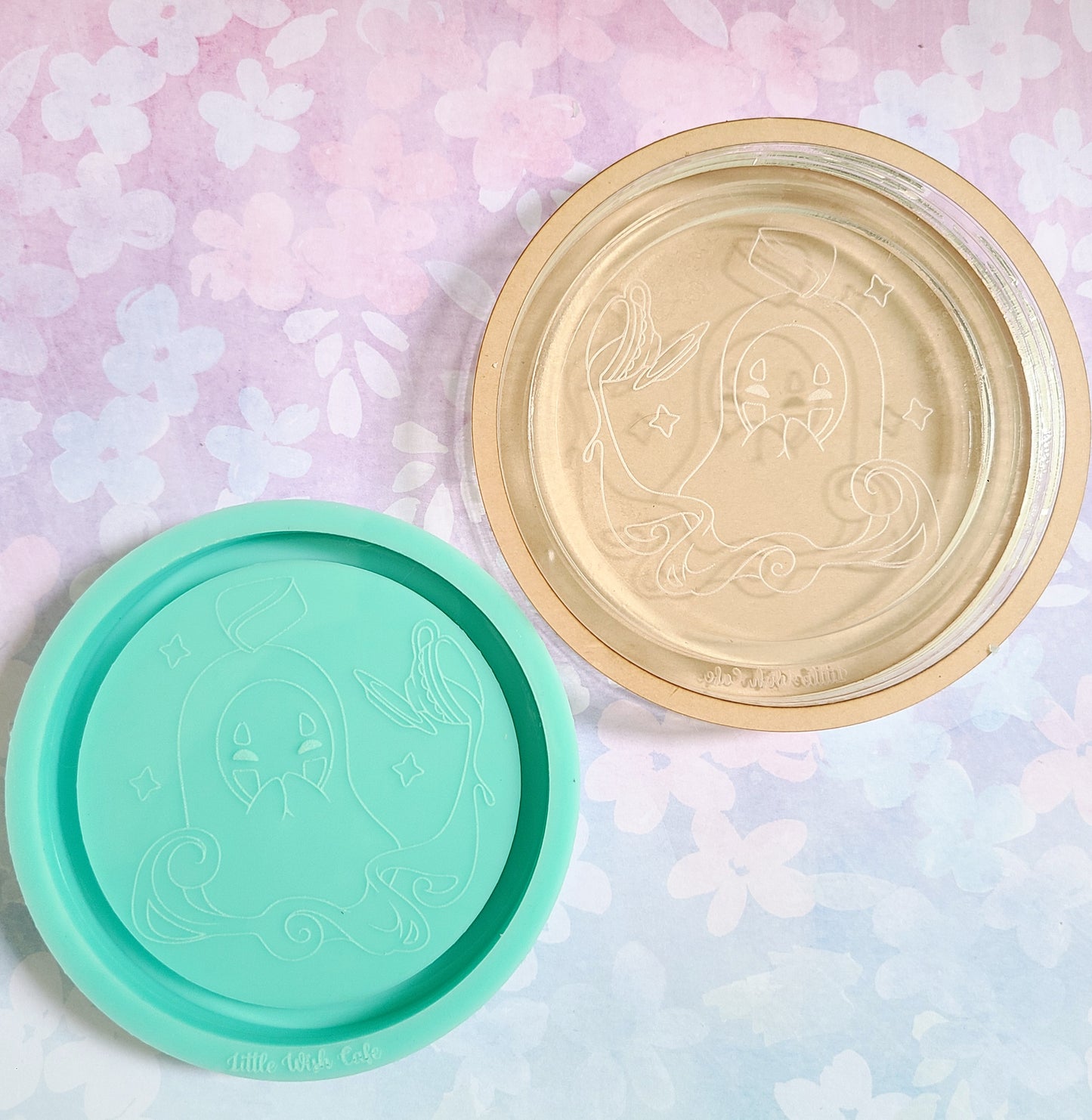 LWC Tea Time Coaster Silicone Mold