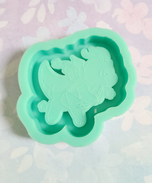 LWC Delivery Dragon Shaker Silicone Mold