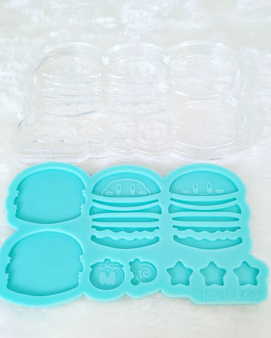 LWC K!rby Burger Silicone Mold