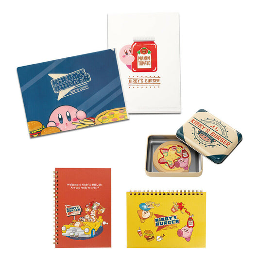 LWC K!rby Burger Spiral Note Books